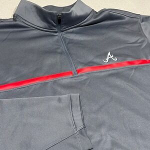 Nike‎ Golf Tour Performance Therma-Fit 1/4 Zip Pullover Atlanta Braves Men's XL